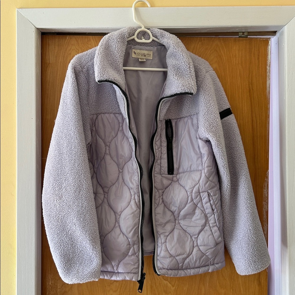 Women’s Koolaburra By UGG Mixed-Media Fleece Jacket Lilac